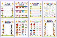 Preschool Activity Workbook | Printable Learning Activities Product Image 4