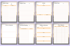 Faith &amp; Prayer Reflection Journal | Bible Study, Devotional Product Image 4