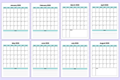 2026 Anxiety Journal Bundle Canva Template Product Image 4