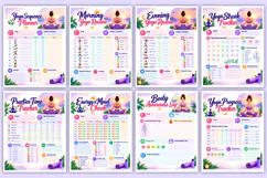 2027 Yoga Challenge Workbook | Yoga Practice, Flexibility Product Image 4
