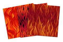 Fire Flames Texture Seamless Pattern and Digital Paper Product Image 4
