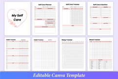 Self Care Journal Bundle Canva Template Product Image 4