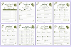2027 Prayer &amp; Bible Journal | Faith &amp; Devotional Planner Product Image 4