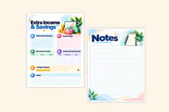 2027 Household Savings Planner Kdp interiors Product Image 4