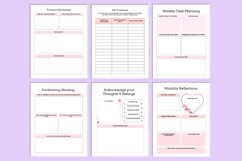 PTSD &amp; Trauma Processing Workbook For Canva Template Product Image 4
