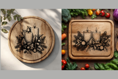 Christmas Cutting Board Laser Engraving Product Image 4