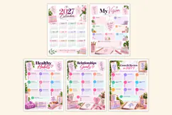 2027 Women’s Life Planning Workbook Kdp interiors Product Image 4