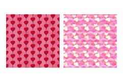 26 Watercolor Valentine&#039;s Digital Papers Product Image 3