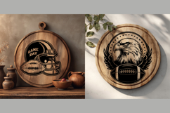 Football SVG Bundle, Laser Cut Files, Product Image 4