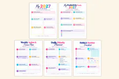 2027 Productivity & Priorities Workbook Kdp interiors Product Image 4