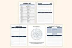 2027 Mystic Witch Journal Kdp interiors Product Image 4