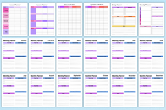 Premium 2026 Teacher Planner Canva templates Product Image 4
