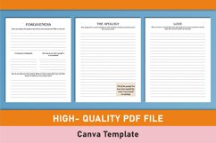 Editable Shadow Work Journal Canva Template Product Image 4