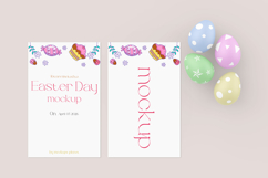 Easter Day Eggs &amp; Greeting Card Mockups Set Product Image 5