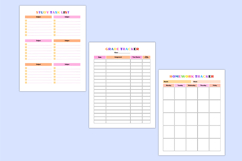 ADHD Daily Planner for Kids Canva templates Product Image 4