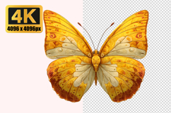 Vibrant Tropical Butterfly Transparent PNG Product Image 1