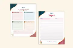 2027 Daily Lesson Plan Planner Product Image 5