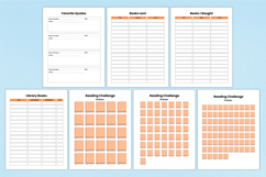 Editable 2026 Reading Journal For Canva Templates Product Image 5