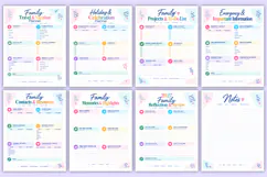 2027 Family Life Management Planner | Family Organization Product Image 5