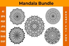 20 Mandala SVG &amp; Crafts Bundle Vol-01 Product Image 5