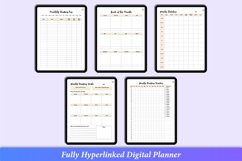 Digital Reading Planner For ipad Canva Template Product Image 5