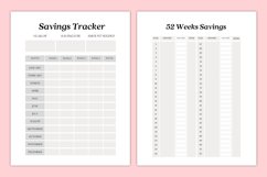 2024 Money Mindset Planner Canva Template Product Image 5
