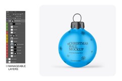 Matte Christmas Ball Mockup Product Image 6