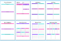 2026 Bible &amp; Devotional Planner Canva template Product Image 5