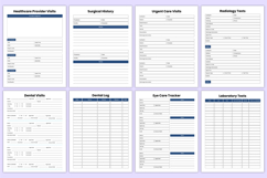 2026 Medical Workbook Canva Template Product Image 5