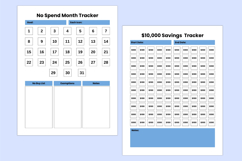 2026 - 2027 Money Savings Challenge Canva templates Product Image 5