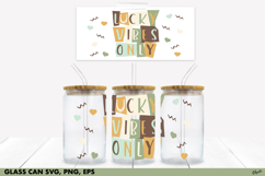 St Patrick’s Day 16 OZ Glass Can Wrap SVG, PNG, EPS Product Image 1