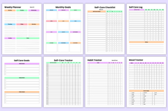 2026 Vision &amp; Manifestation Workbook Canva Templates Product Image 5