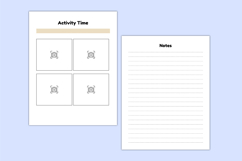 Newborn Memory &amp; Milestone Book Canva templates Product Image 5