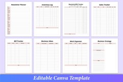 Editable Side Hustle Planner Canva Kdp Interior Product Image 5