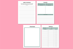 2026 Vision Mapping Workbook Canva templates Product Image 5