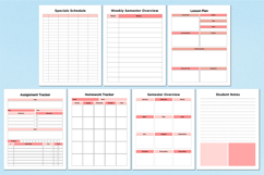 2026 Student Planner For Canva KDP Interior Product Image 5