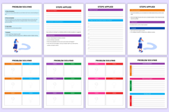 2026 Problem Solving Workbook Canva Templates Product Image 6