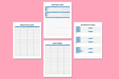 2026 Medical Tracker Canva templates Product Image 4