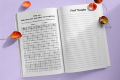 12 Week Growth Mindset Journal for Woman Canva Interior Product Image 5