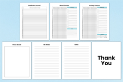 2026 Health &amp; Wellness Journal For Canva KDP Interior Product Image 5