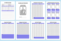 2026 Budget &amp; Financial Planner Canva Template Product Image 5