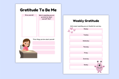 2026 - 2027 Gratitude Journal for Kids Canva Templates Product Image 5