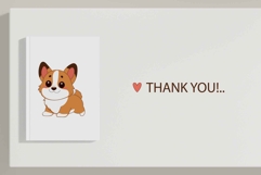 Cute Cartoon Happy Welsh Corgi Dog Puppy Character Fun Icon Product Image 5