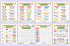 Number Learning Workbook | Preschool Math Activities Product Image 5