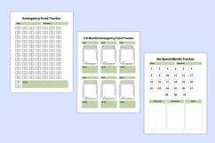 Money &amp; Budget Organizer Canva templates Product Image 5
