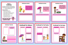 2026 Gratitude Journal For Kids Canva Interior Product Image 5