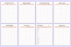 Craft Seller Business Organizer | Handmade Shop Planner Product Image 5