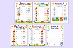 Preschool Activity Workbook | Printable Learning Activities Product Image 5