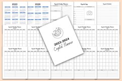 Editable 2023-2024 Crystal Planner For Canva Product Image 3