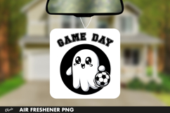 Halloween Air Freshener PNG. Football Ghost PNG Product Image 1
